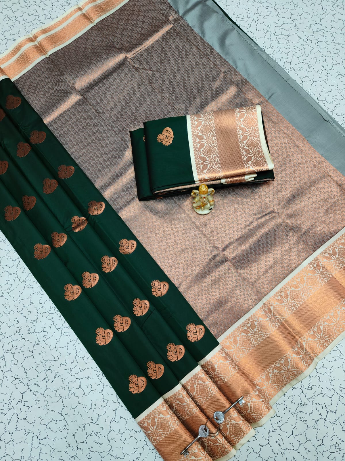 MANGALYAM KORVAI KOTTANJI TANA SOFT SILK SAREE 13