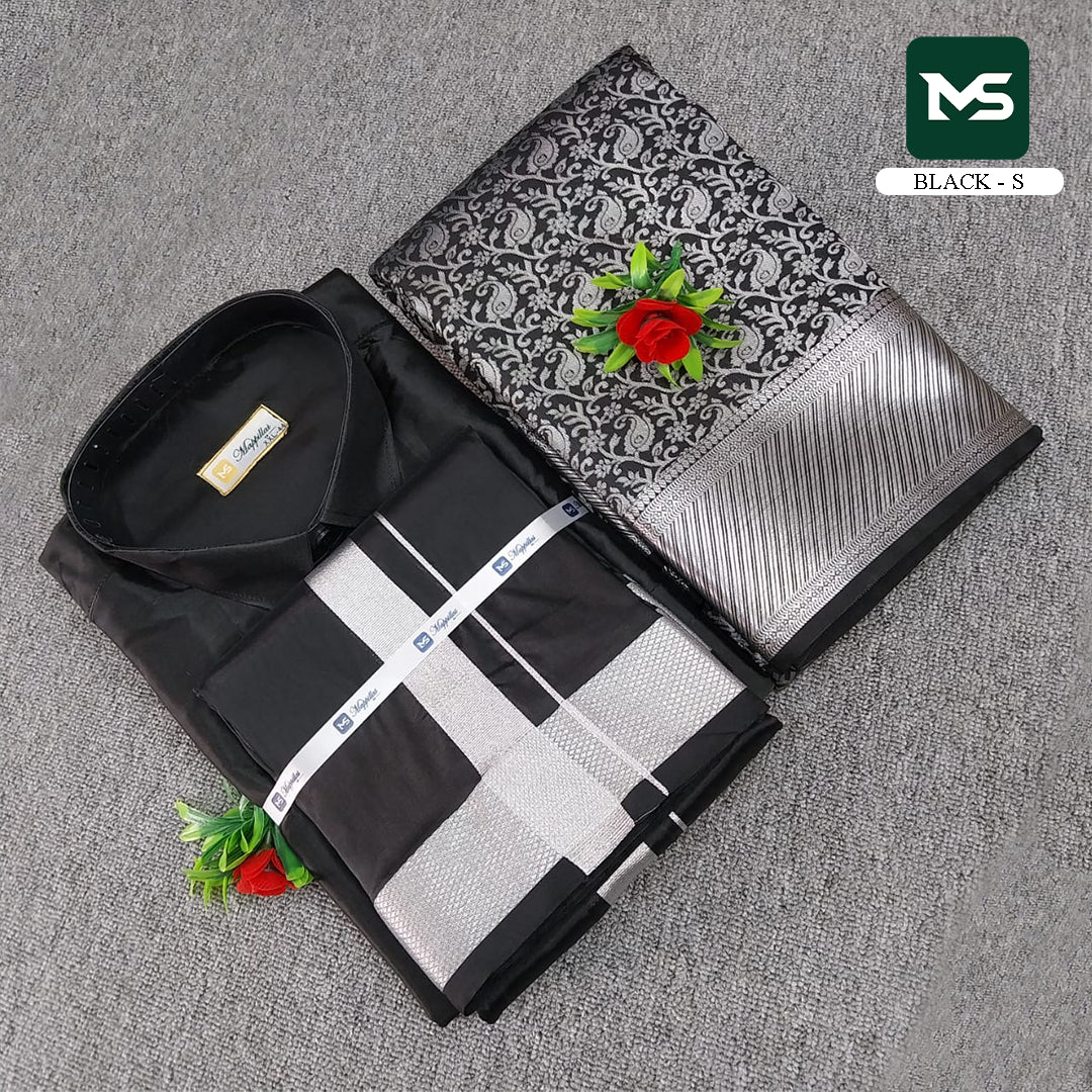 Royal Couple Combo - Black silver