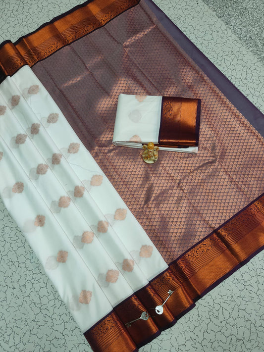 MANGALYAM KORVAI KOTTANJI TANA SOFT SILK SAREE 10