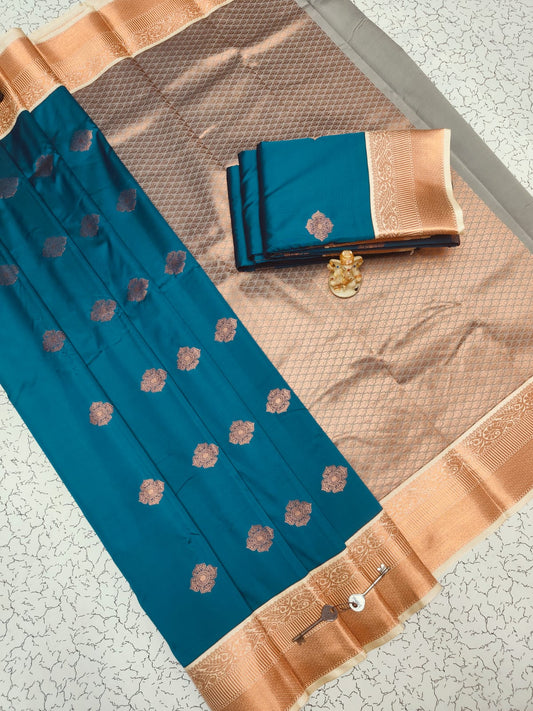 MANGALYAM KORVAI KOTTANJI TANA SOFT SILK SAREE 14