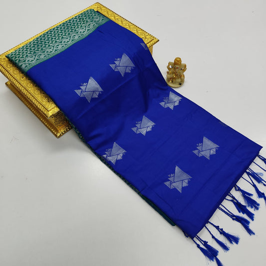 ARANI SOFT SILK WITH EMBOSSED WEDDING SAREES