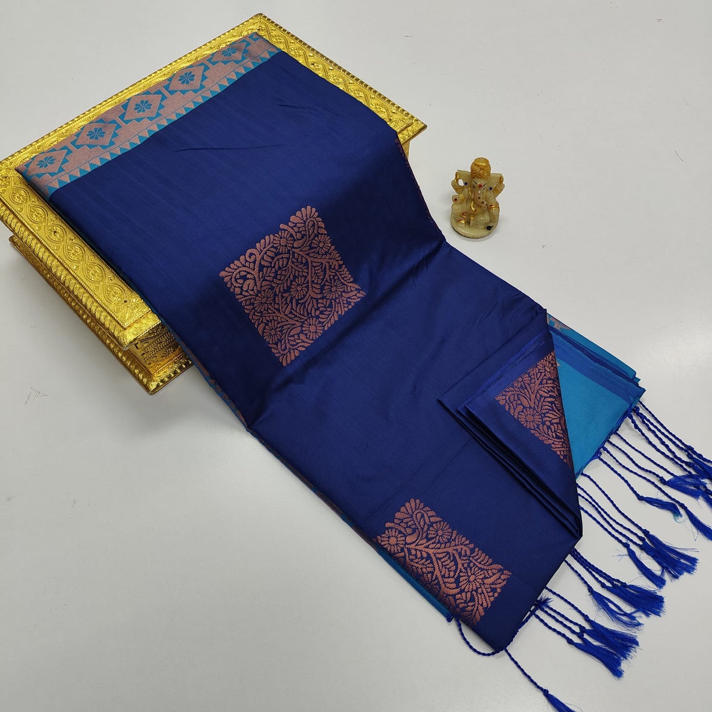 ARANI SOFT SILK WITH EMBOSSED WEDDING SAREES