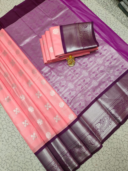 MANGALYAM KORVAI KOTTANJI TANA SOFT SILK SAREE 04